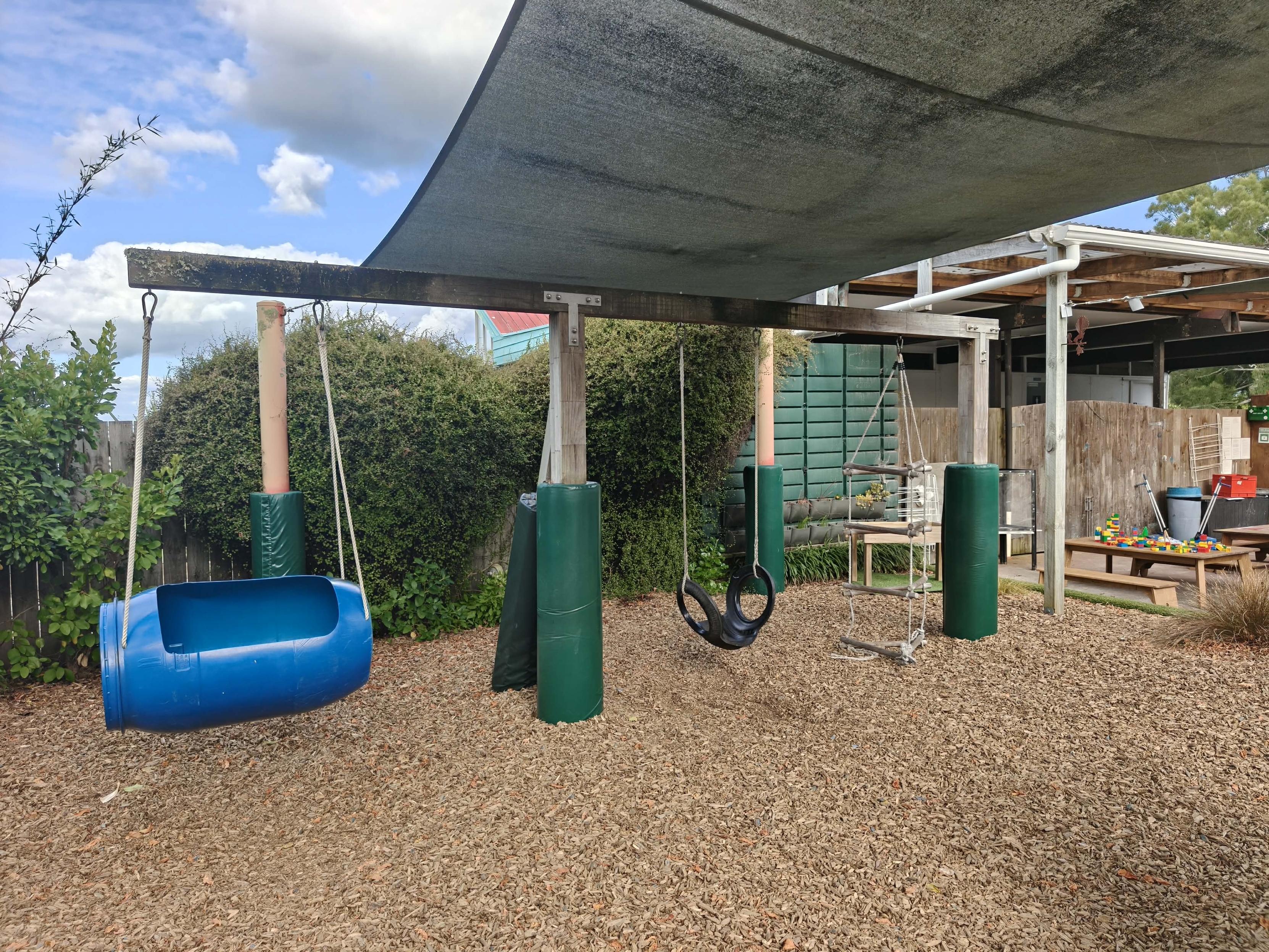 Our safe and fun outdoor play space
